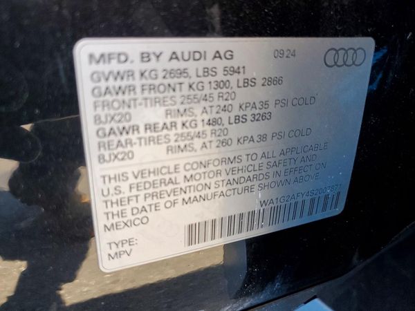 2025 AUDI Q5 E S Line quattro Premium