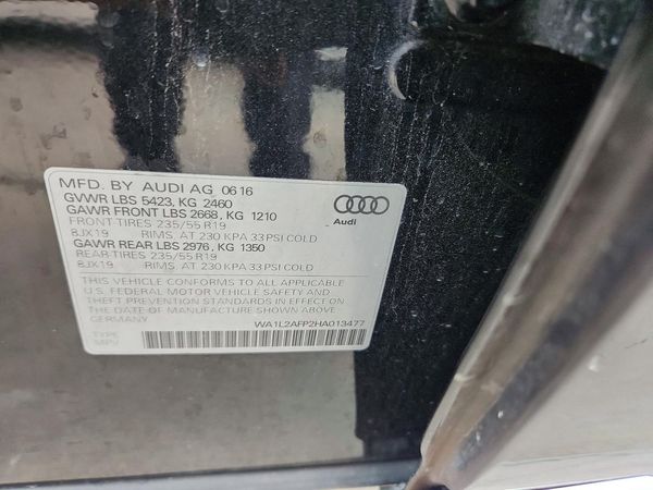 2017 AUDI Q5