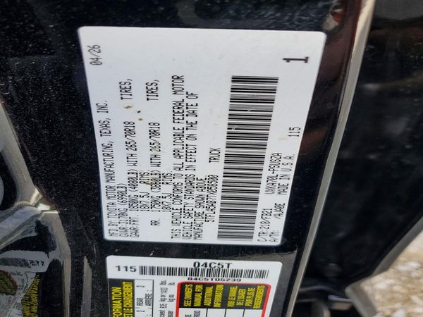 2026 TOYOTA TUNDRA SR5