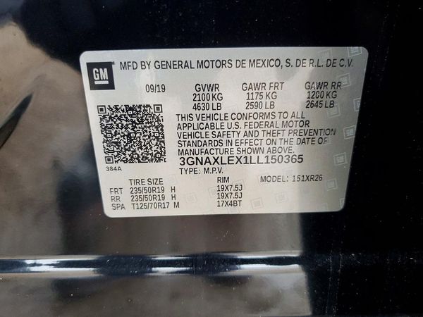 2020 CHEVROLET EQUINOX LT (2LT)