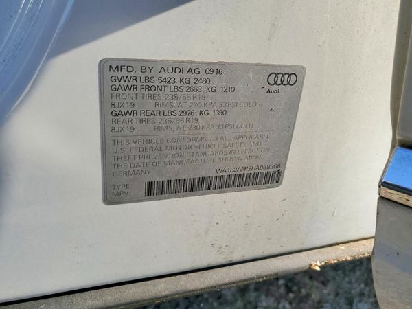 2017 AUDI Q5