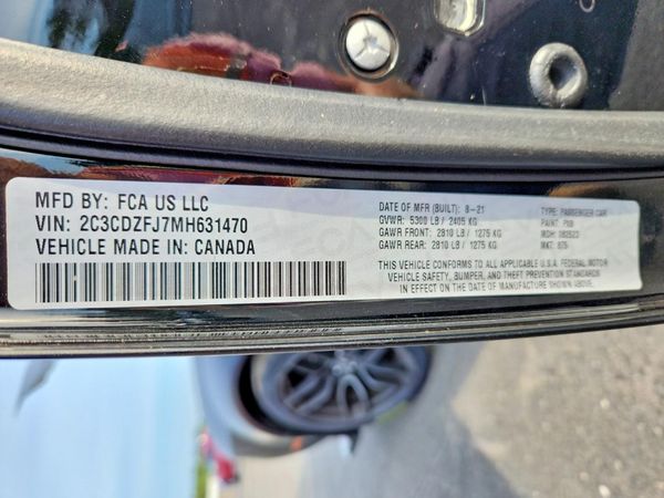 2021 DODGE CHALLENGER R/T SCAT PACK