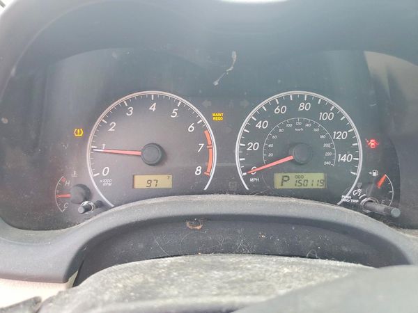 2012 TOYOTA COROLLA