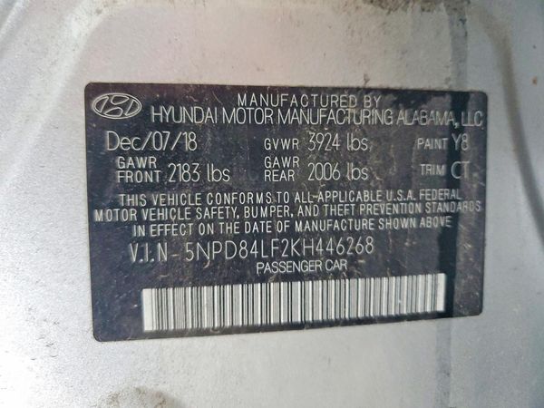 2019 HYUNDAI ELANTRA
