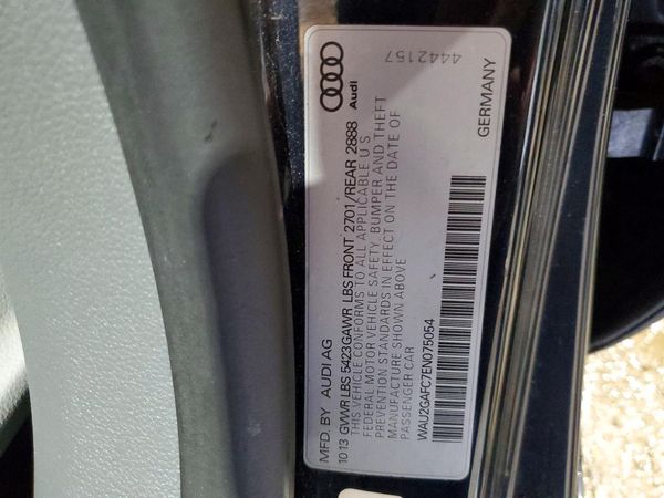 2014 AUDI A7 quattro Prestige