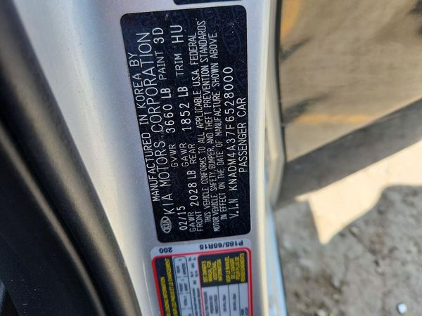 2015 KIA RIO GL - Middle-low