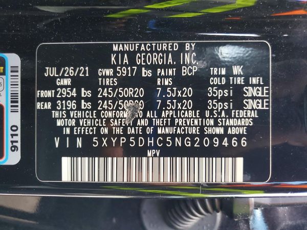 2022 KIA TELLURIDE