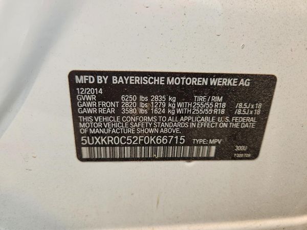 2015 BMW X5 xDrive35i