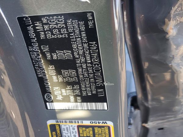 2024 HYUNDAI TUCSON SE