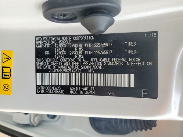 2019 LEXUS NX 300 300 Luxury