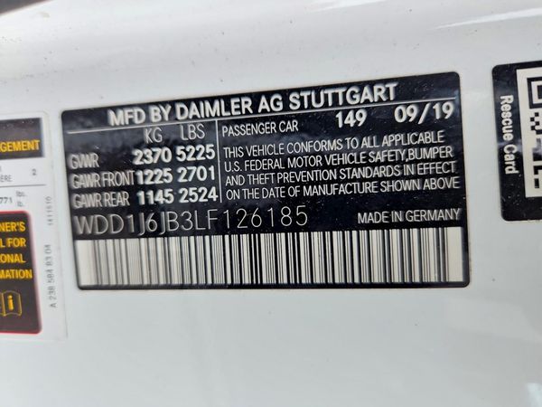 2020 MERCEDES-BENZ E E450-4M