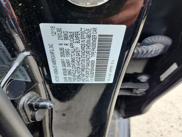 2019 ACURA TLX TECH+A / TCH+AR V6