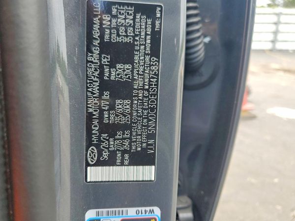 2025 HYUNDAI TUCSON SEL Convenience