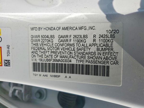 2021 ACURA TLX TLX SH-AWD