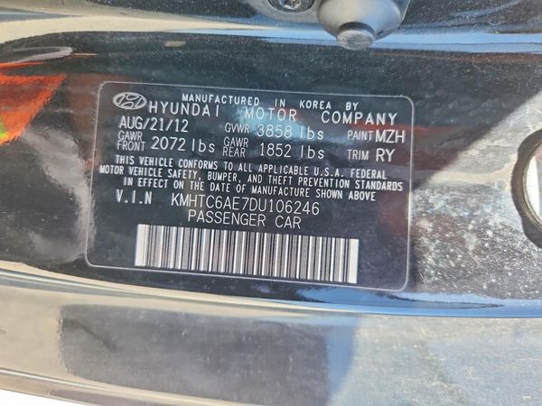 2013 HYUNDAI VELOSTER
