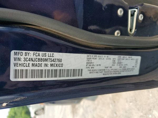 2021 JEEP COMPASS LATITUDE 4X2