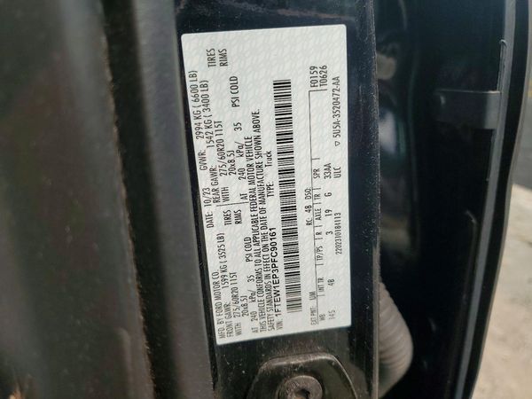 2023 FORD F150 SuperCrew