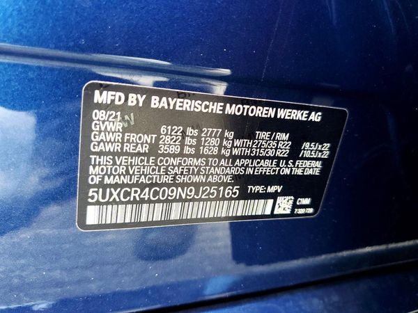 2022 BMW X5 sDrive40i