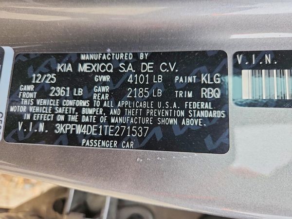 2026 KIA K4