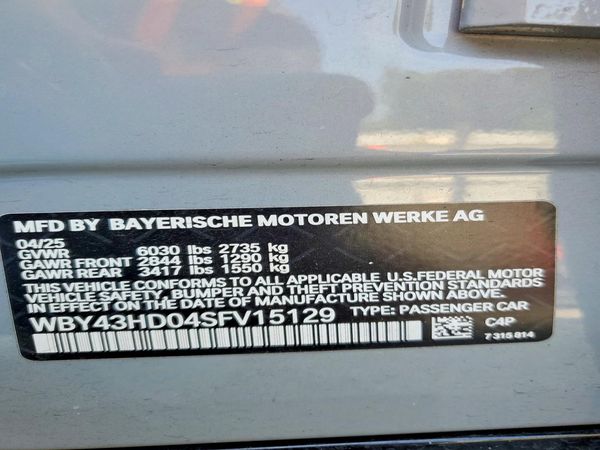 2025 BMW I4 xDrive40