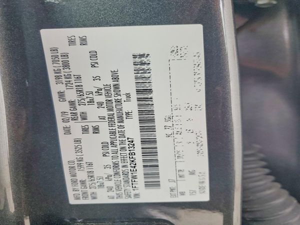 2019 FORD F150