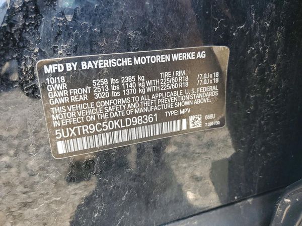 2019 BMW X3 xDrive30i