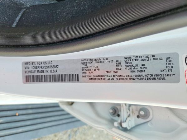 2025 RAM 1500 Tungsten