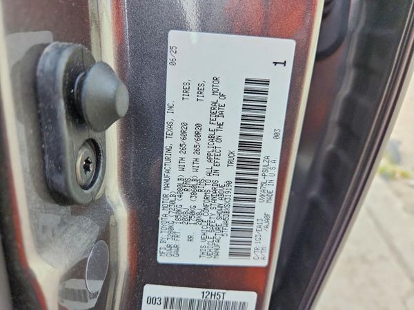 2025 TOYOTA TUNDRA