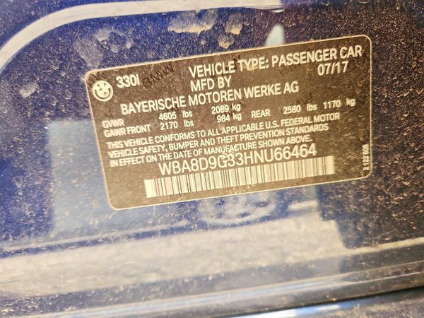 2017 BMW 330 xDrive