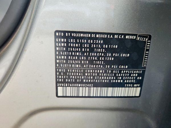 2024 VOLKSWAGEN TIGUAN SE R-Line Black