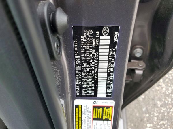 2018 TOYOTA CAMRY L/LE/SE/XLE