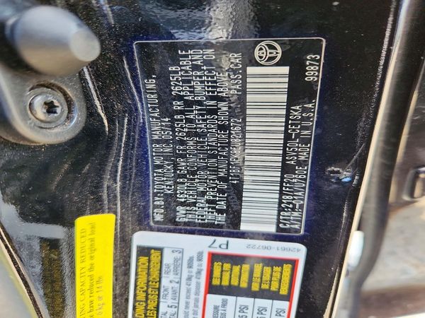 2014 TOYOTA CAMRY