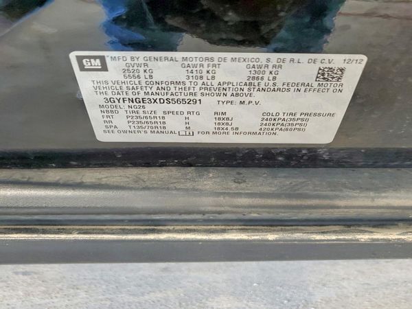 2013 CADILLAC SRX Luxury