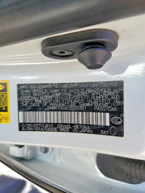 2013 LEXUS ES 350