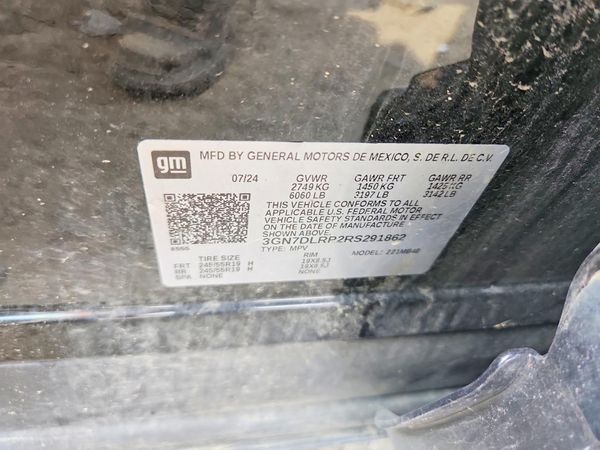 2024 CHEVROLET EQUINOX 2LT — VINS