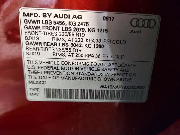 2018 AUDI Q5