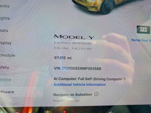 2021 TESLA MODEL Y