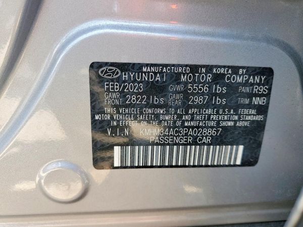 2023 HYUNDAI IONIQ 6