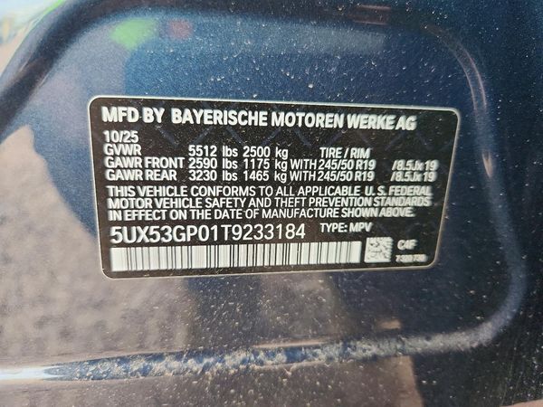 2026 BMW X3 30 xDrive