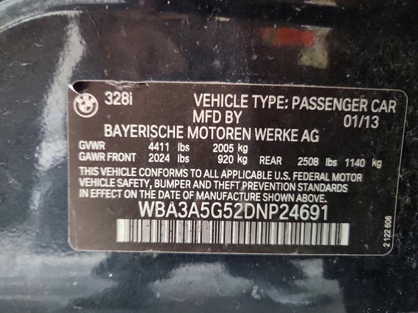 2013 BMW 328 SA