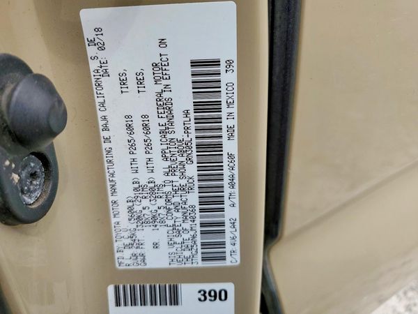 2018 TOYOTA TACOMA Limited