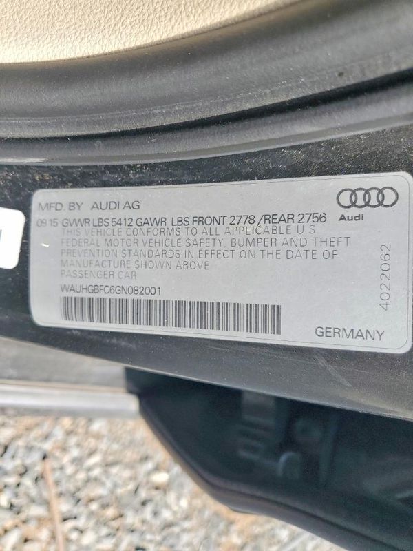 2016 AUDI A6