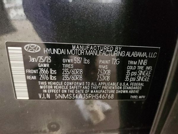 2023 HYUNDAI SANTA FE SEL Premium
