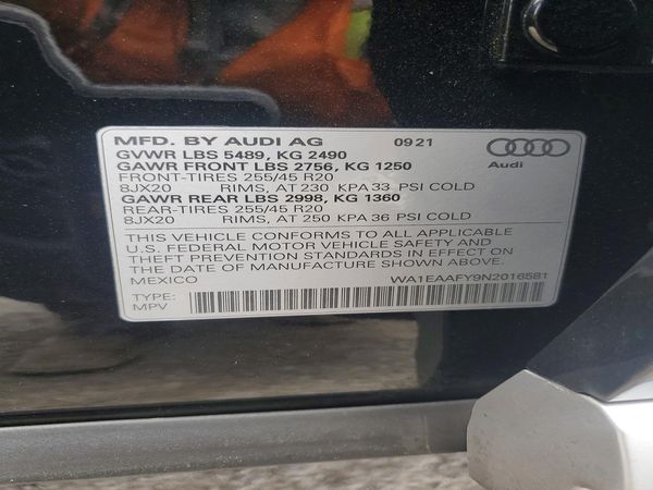 2022 AUDI Q5