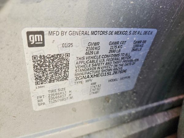 2025 CHEVROLET EQUINOX 1LT