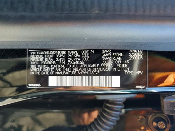 2016 VOLVO XC60