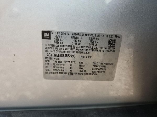 2014 CADILLAC SRX Luxury