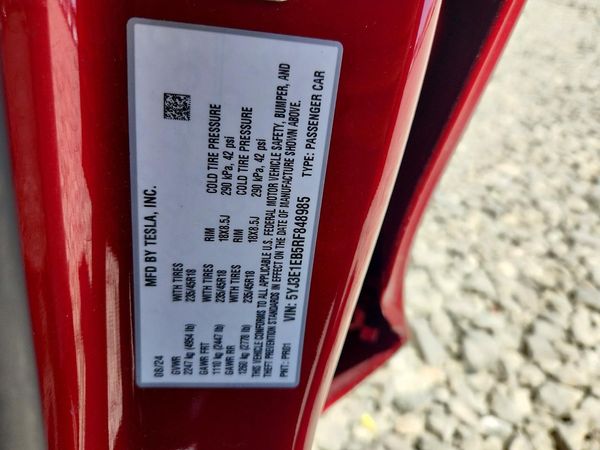 2024 TESLA MODEL 3