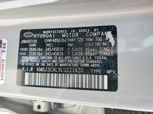 2020 HYUNDAI TUCSON