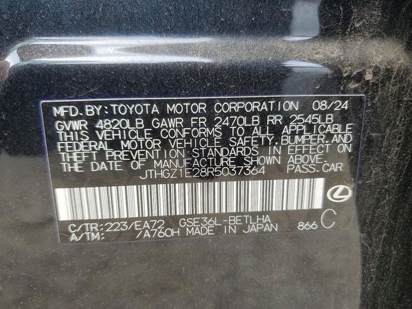 2024 LEXUS IS 350 350 F Sport